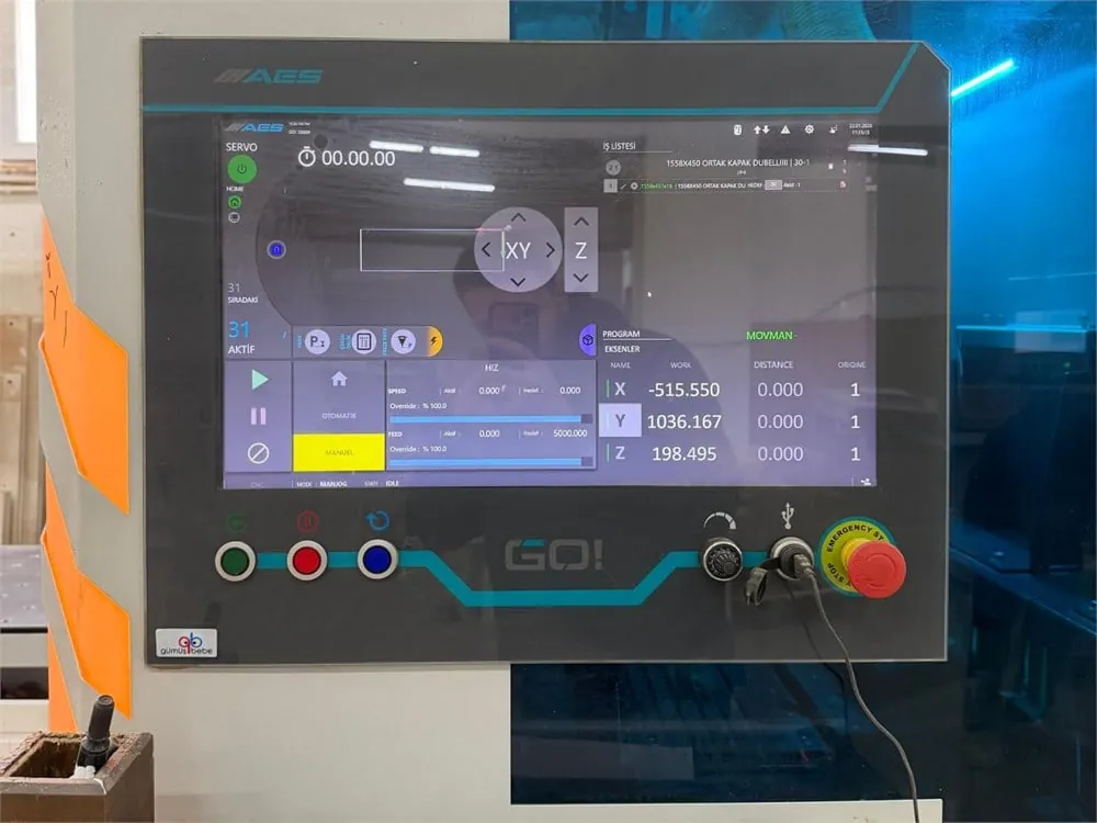 AES Go 1300 M CNC Delik Makinesi (2021) — 6/9