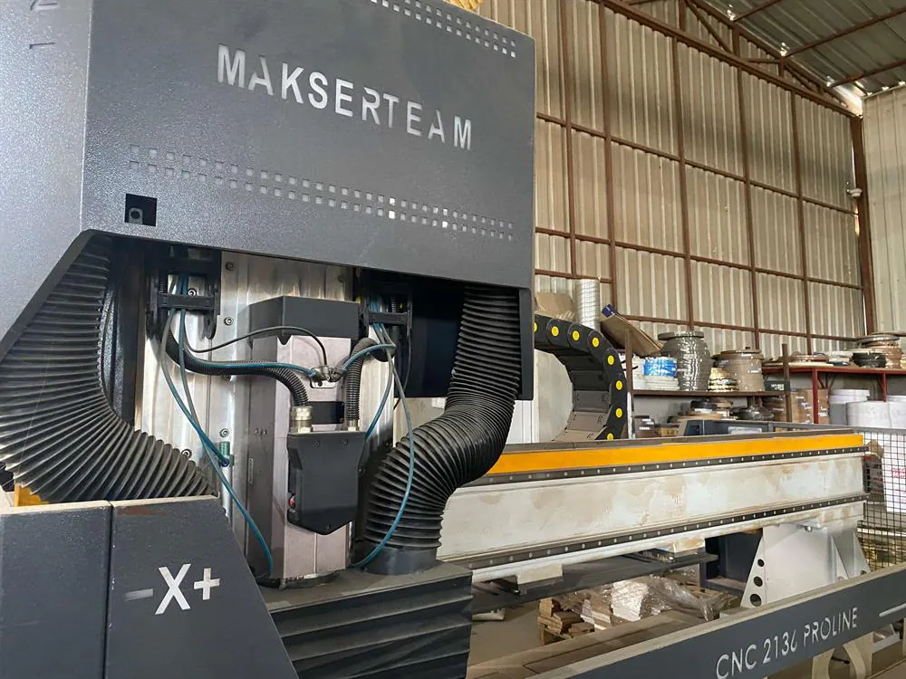 Makser Makine 2136 Proline Düz Tabla CNC Makinesi (2020) — 8/14