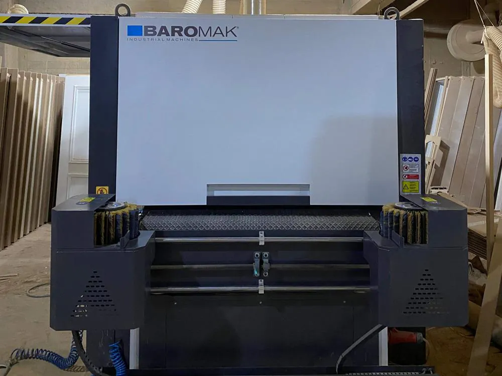 Baromak 1300 BS-S Pro Fırça Zımpara Makinesi (2023) — 3/7