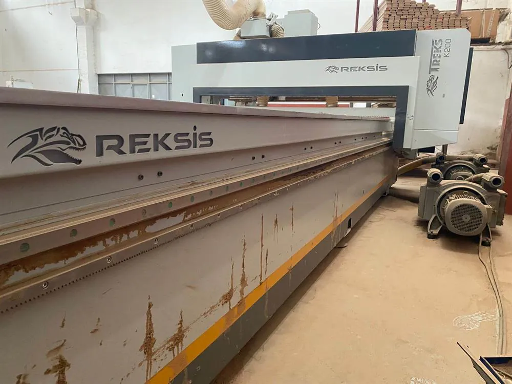 Reksis 2137 Treks K200 Düz Tabla CNC Makinesi (2021) — 10/16