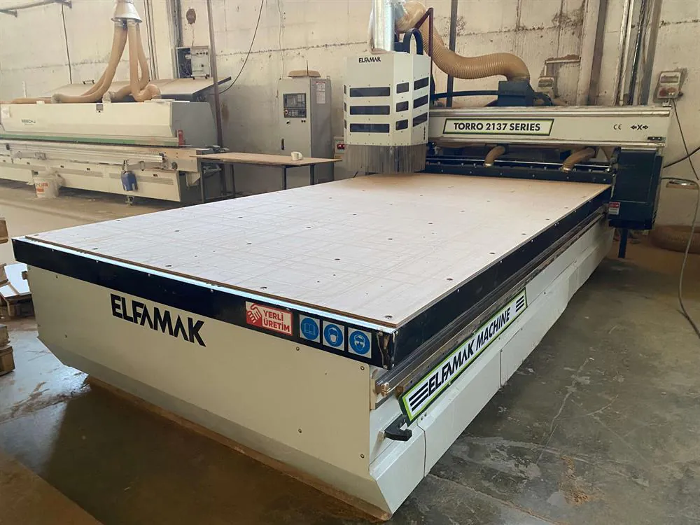 Elfamak Torro 2137 Düz Tabla CNC Router (2020) — 3/13