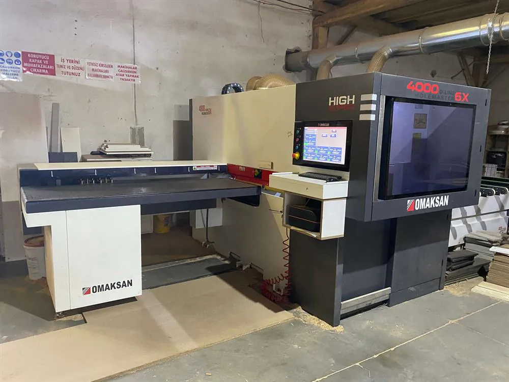 Omaksan 4000 D-line 6X CNC Delik Makinesi (2022) — 3/13