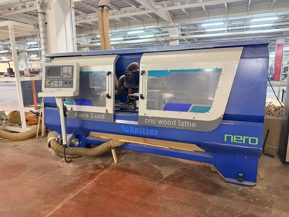 Schnitzer Nero CNC Ahşap Torna Makinesi (2018) — 2/10