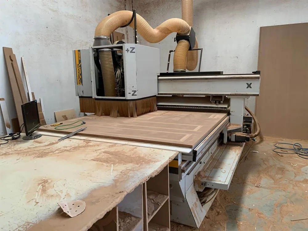 AES Raptor 2128 CNC Nesting Makinesi (2011) — 6/12
