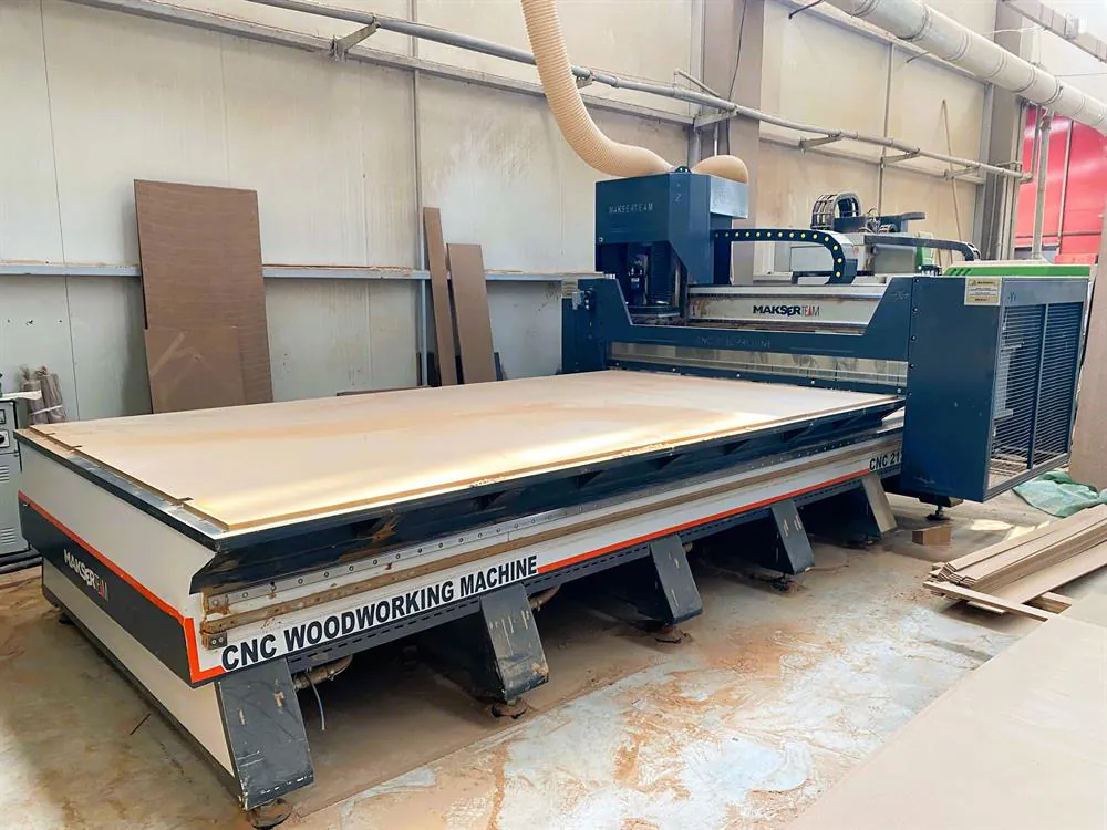 Makser Makine Proline 2136 Düz Tabla CNC Makinesi (2019) — 2/18