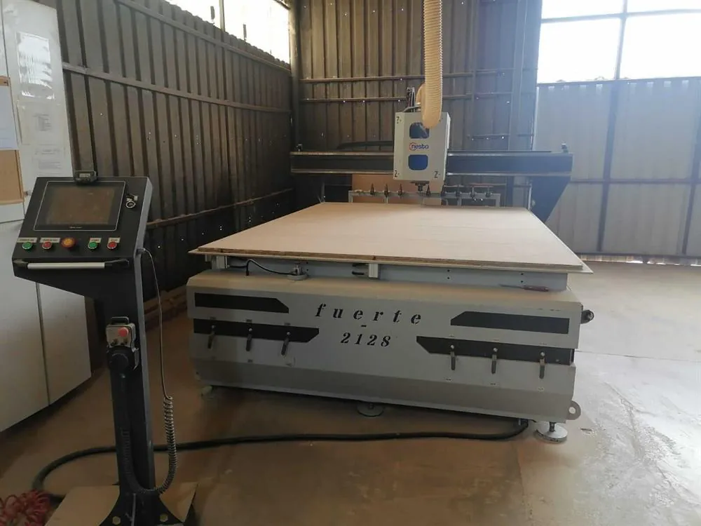Nesto Fuerte 2128 Flat CNC Nesting Makinesi (2021) — 3/10