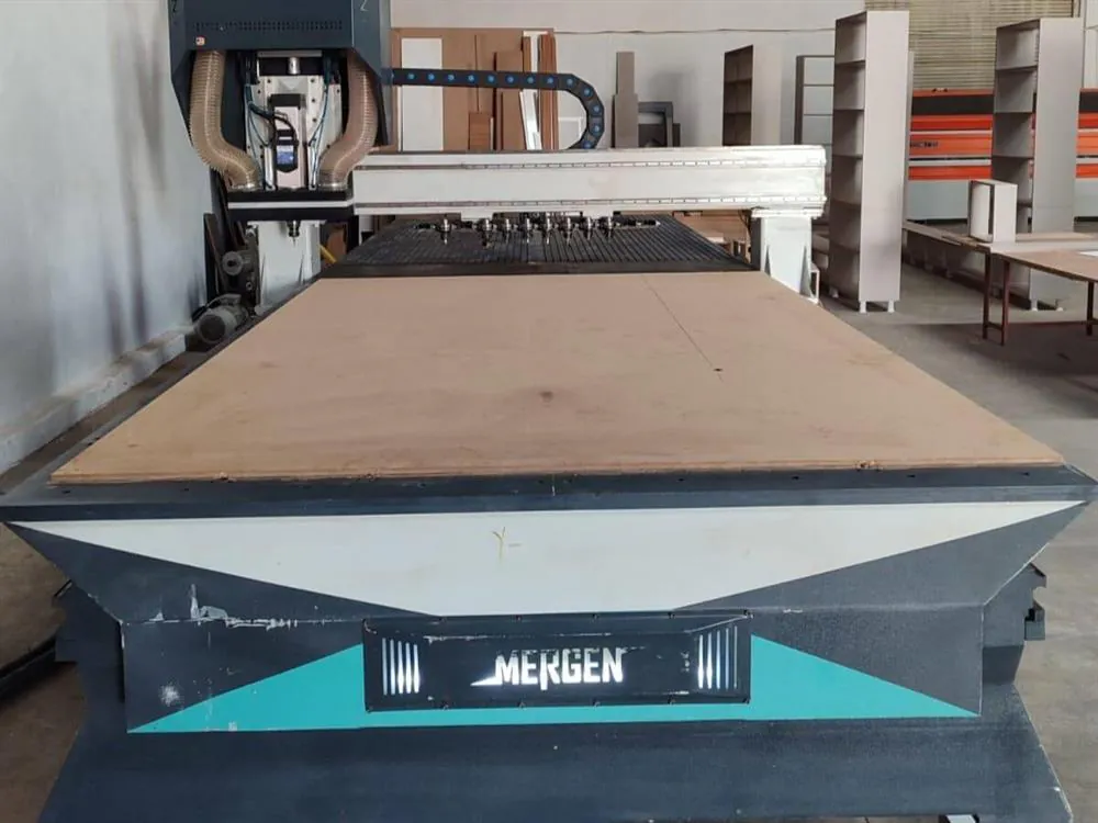 Mergen Cnc 2165 Çift Tabla CNC Makinesi (2017) — 3/13
