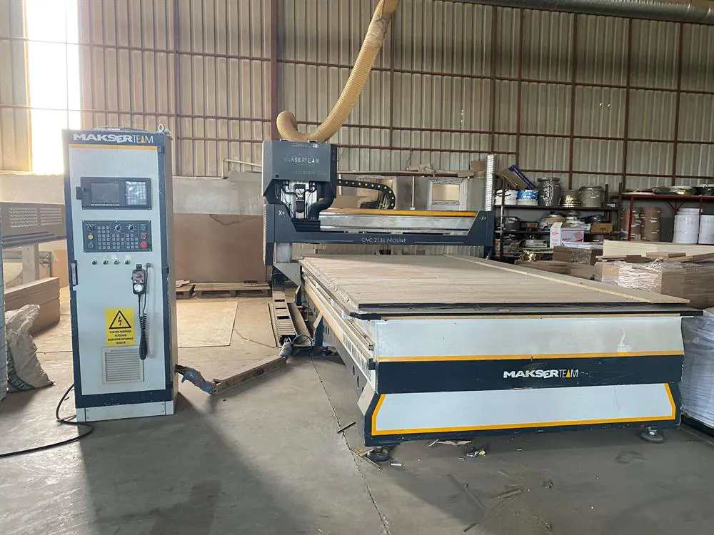 Makser Makine 2136 Proline Düz Tabla CNC Makinesi (2020) — 4/14