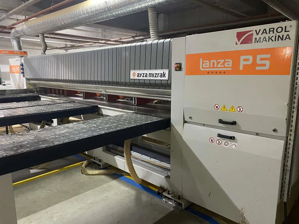 Ayza Mızrak Lanza 5 Önden Yüklemeli Panel Ebatlama Makinesi (2021) — 5/14