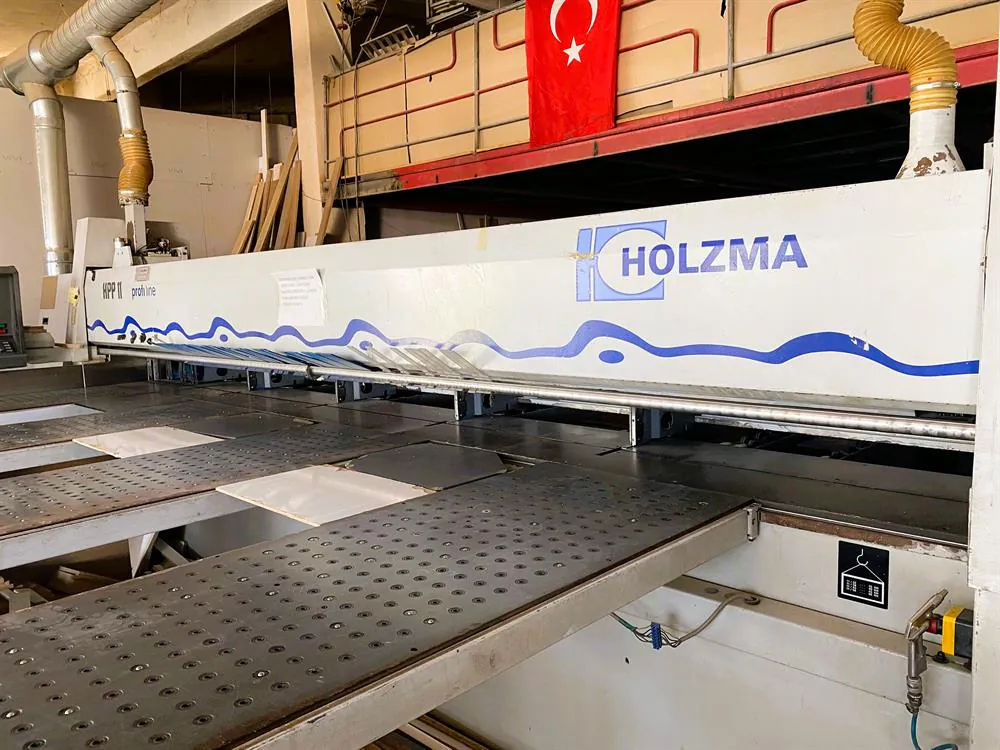 Homag Hpp 11 /43/L Profiline Panel Ebatlama Makinesi (2002) — 6/12