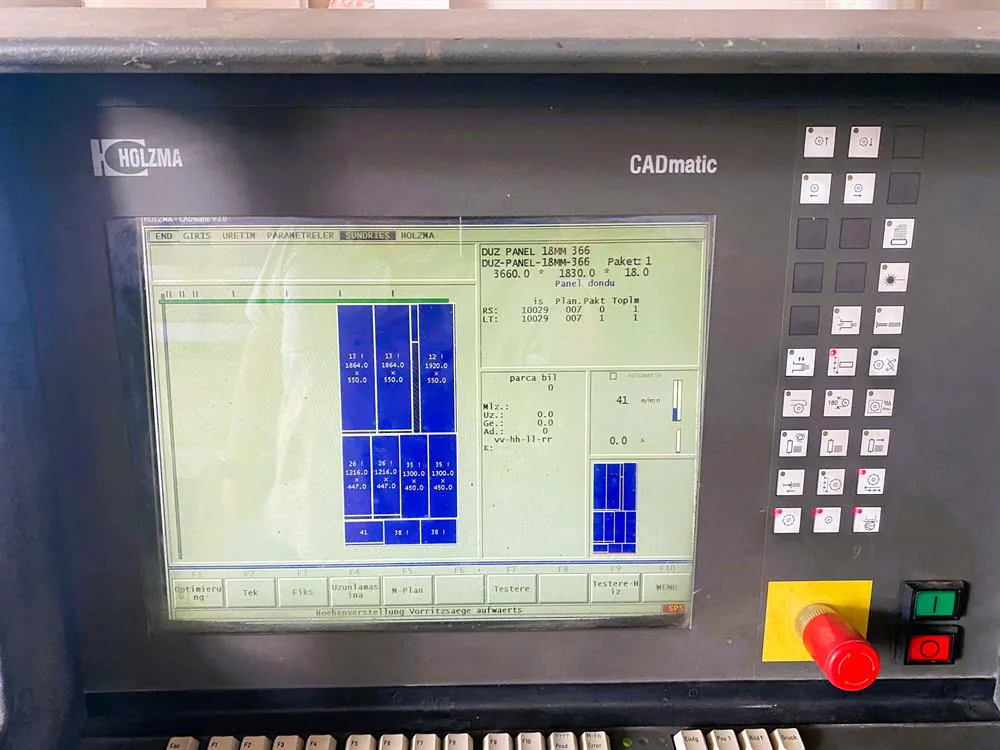 Homag Hpp 11 /43/L Profiline Panel Ebatlama Makinesi (2002) — 8/12