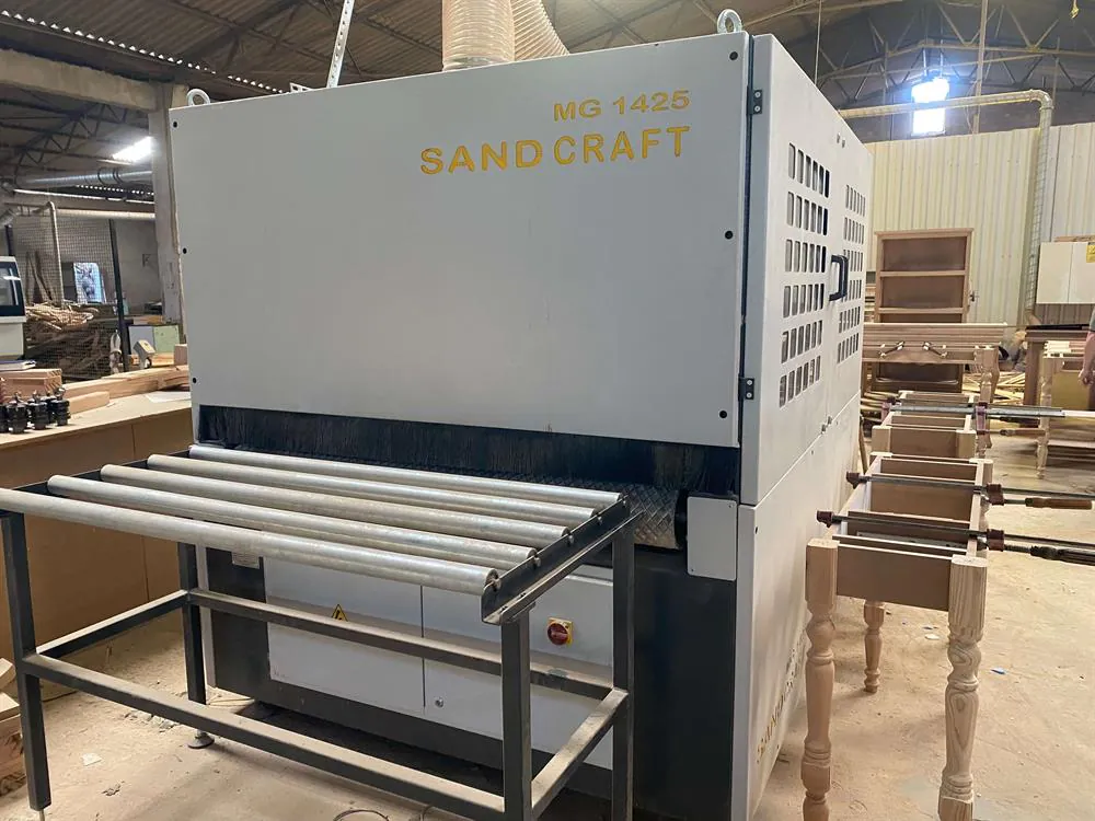 Mısırlı Makine Sandcraft MG 1425 Zımpara Makinesi (2021) — 4/15