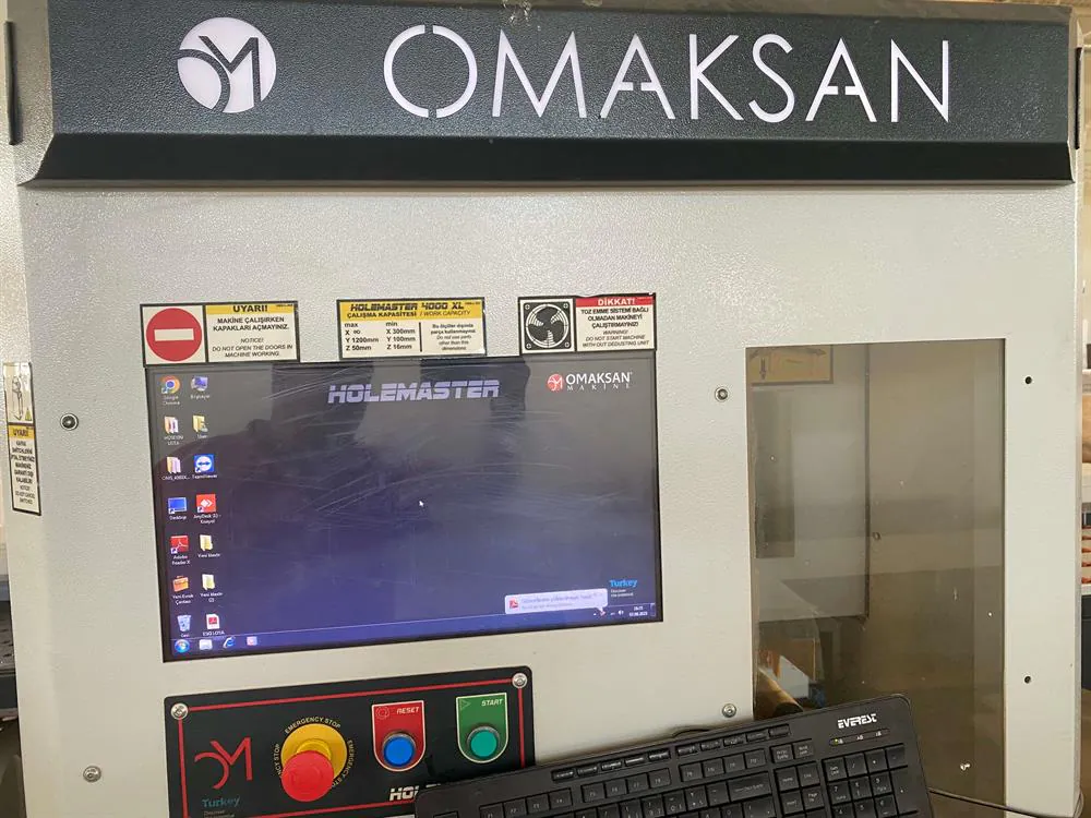 Omaksan Holemaster 4000 Xline CNC Delik Makinesi (2018) — 8/11