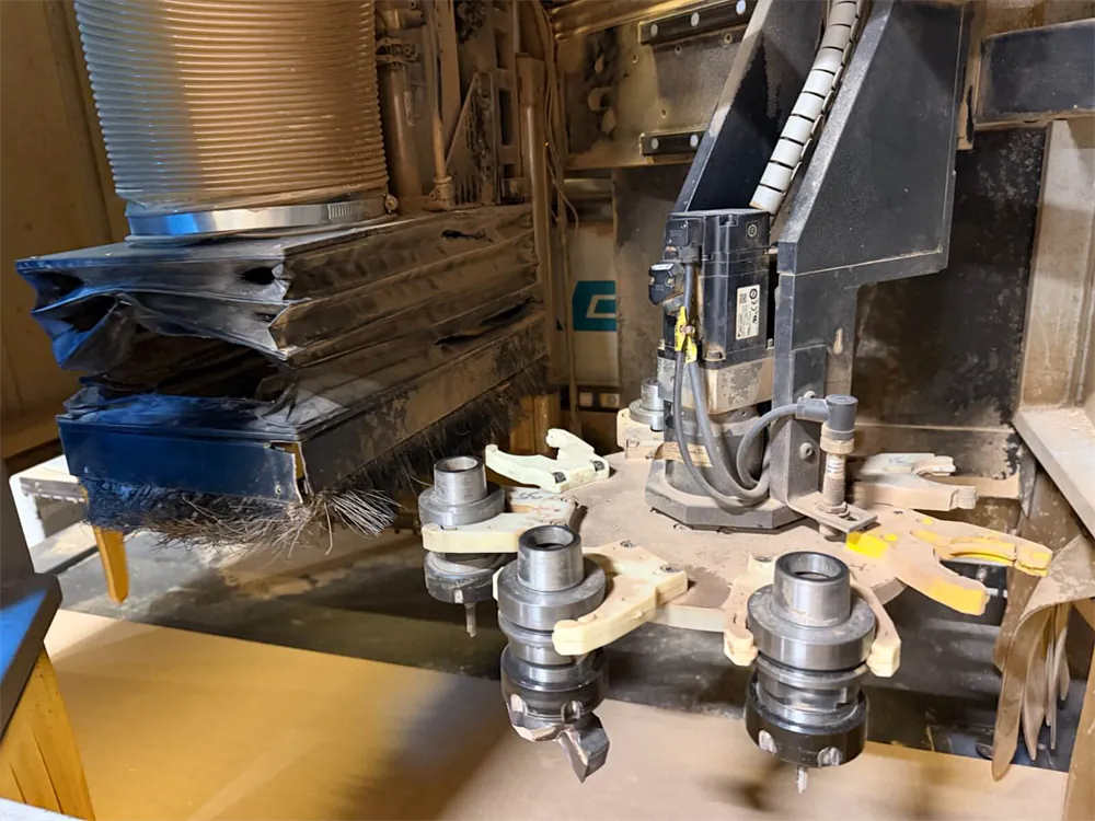 AES Raptor 2142 Düz Tabla CNC Router (2017) — 7/9