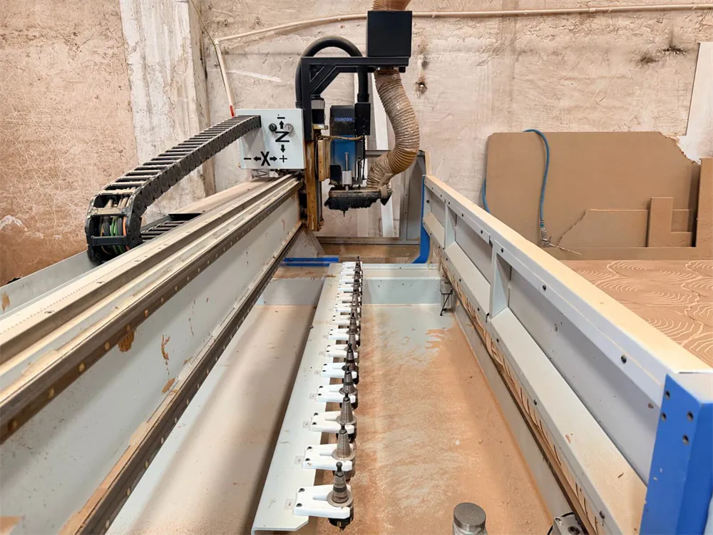 Poyraz Makina Drone 2128 Düz Tabla CNC Makinesi (2021) — 12/16