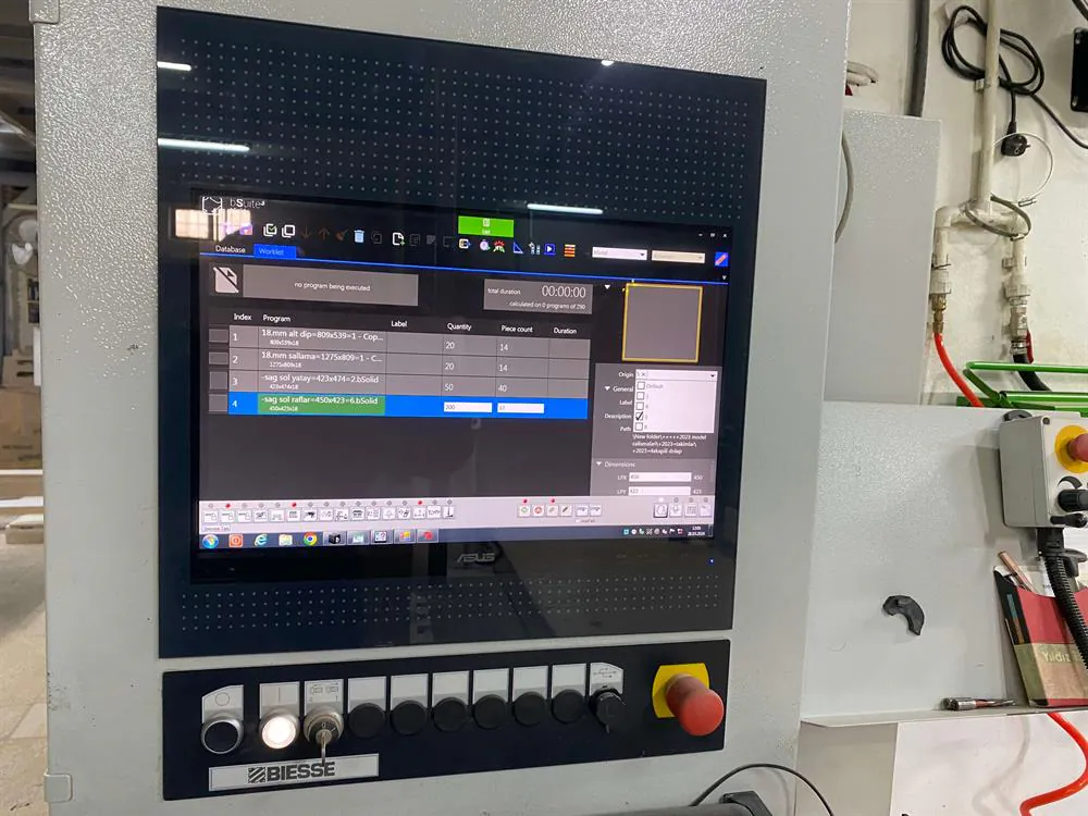 Biesse Rover K 1532 CNC İşleme Merkezi (2016) — 7/12
