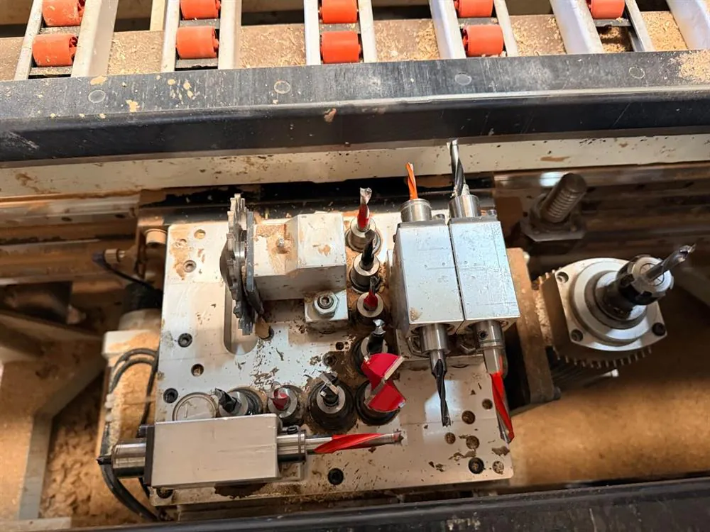 Omaksan 3500 Xline CNC Delik Makinesi — 6/8