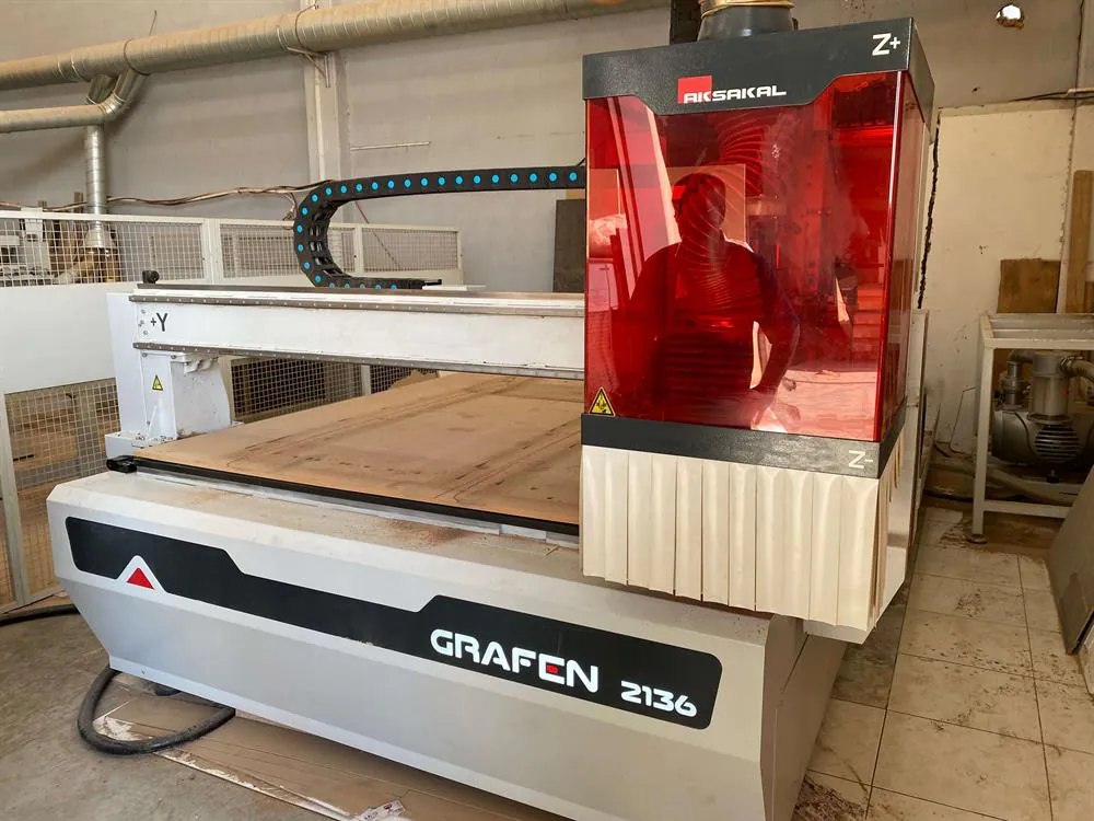 Grafen 2136 Düz Tabla CNC Makinesi (2021) — 2/11