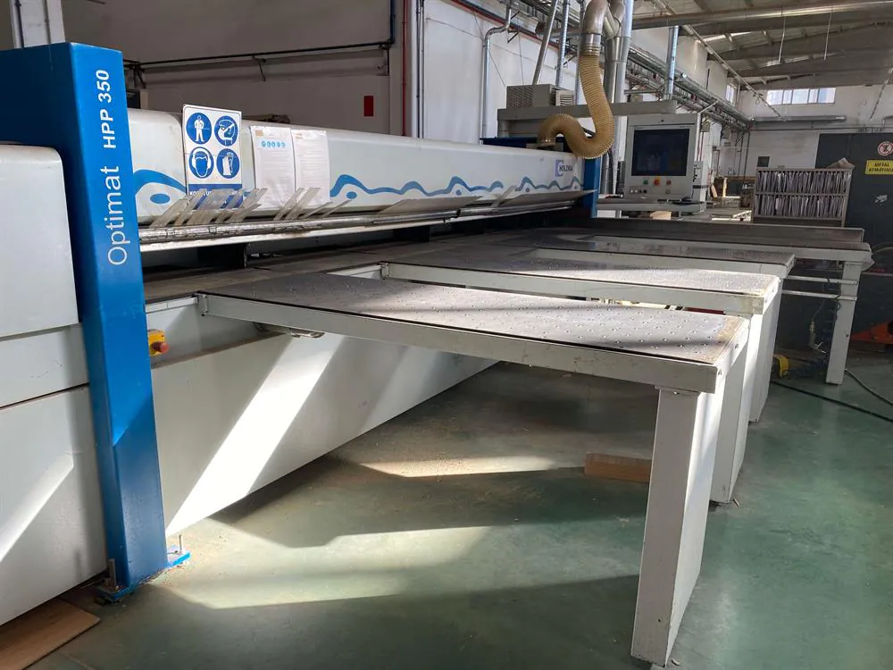 Homag Optimat Hpp 350 / 43 / 43 Önden Yüklemeli Panel Ebatlama Makinesi (2005) — 3/10
