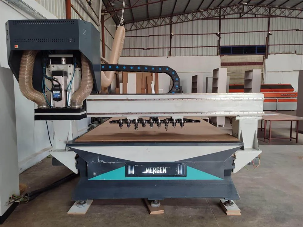 Mergen Cnc 2165 Çift Tabla CNC Makinesi (2017) — 4/13