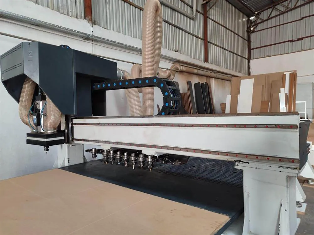 Mergen Cnc 2165 Çift Tabla CNC Makinesi (2017) — 7/13