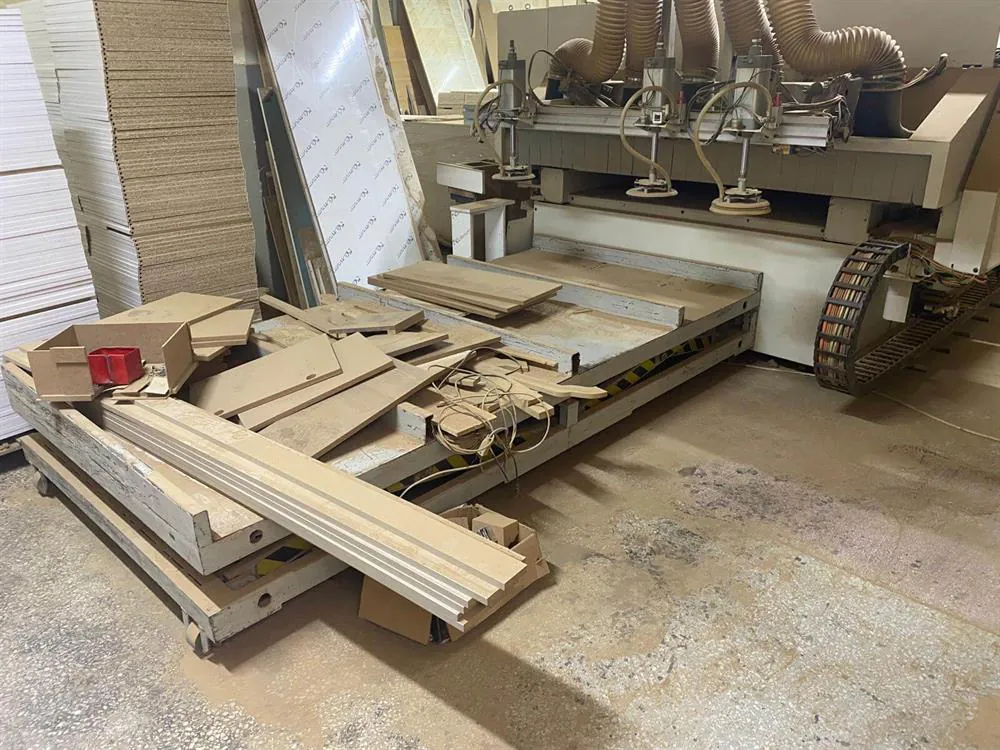 SCM Morbidelli Universal 4322 Düz Tabla CNC Makinesi (2017) — 6/17