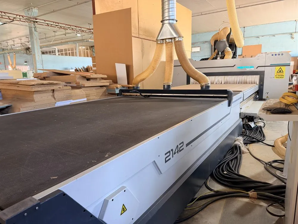 AES Raptor Ultra Line 2142 CNC Nesting Makinesi (2020) — 3/13