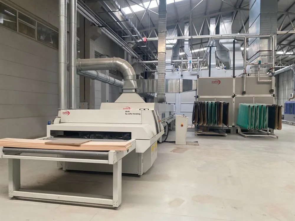 Cefla Ibotic RU2WB Boya Püskürtme ve UV Kurutma Makinesi (2013) — 7/17