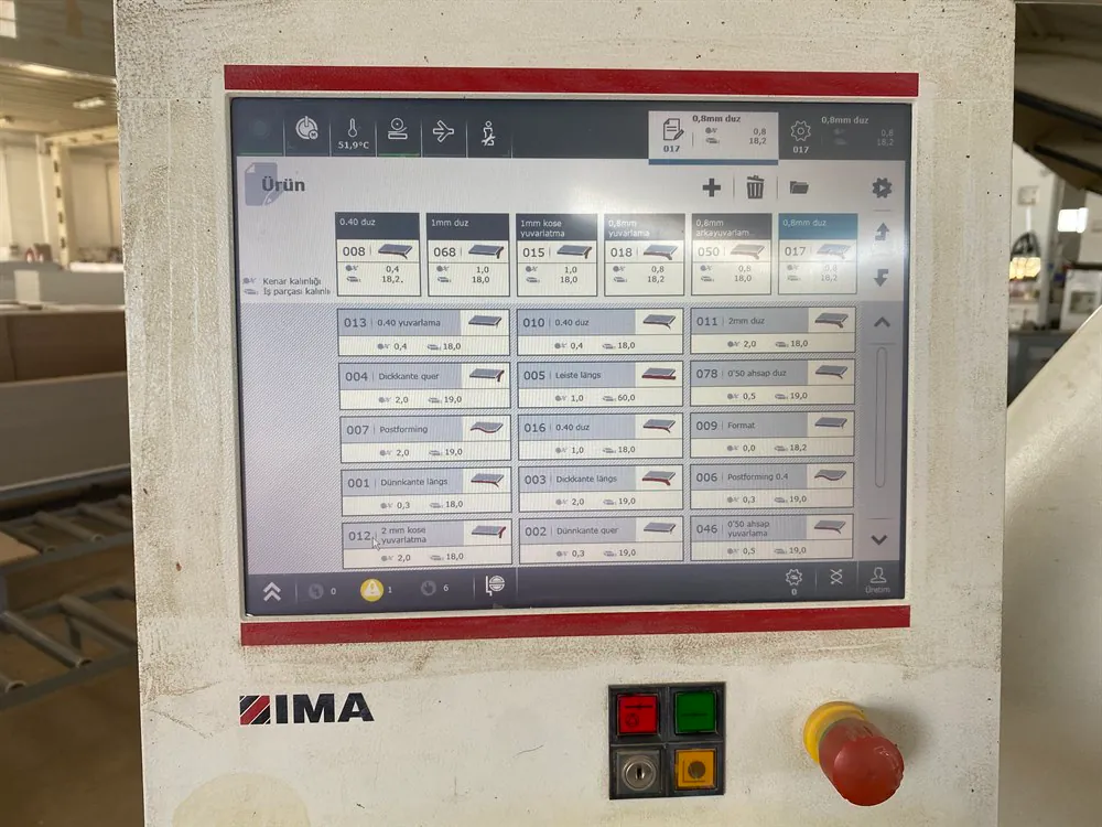 IMA Advantage 400 L Otomatik Kenar Bantlama Makinesi (2014) — 6/18