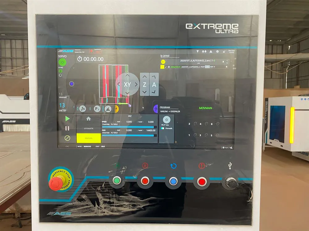 AES Extreme Ultra 2128 Düz Tabla CNC Makinesi (2023) — 6/13