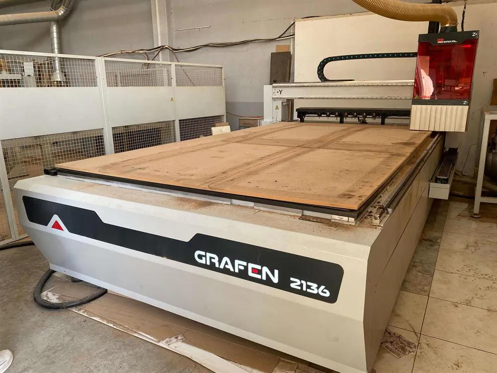 Grafen 2136 Düz Tabla CNC Makinesi (2021) — 4/11