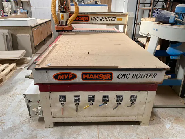 Makser Makine 1325 Düz Tabla CNC Makinesi