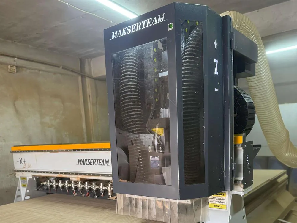 Makser Makine 2136 Premium Düz Tabla CNC Makinesi (2024) — 8/20