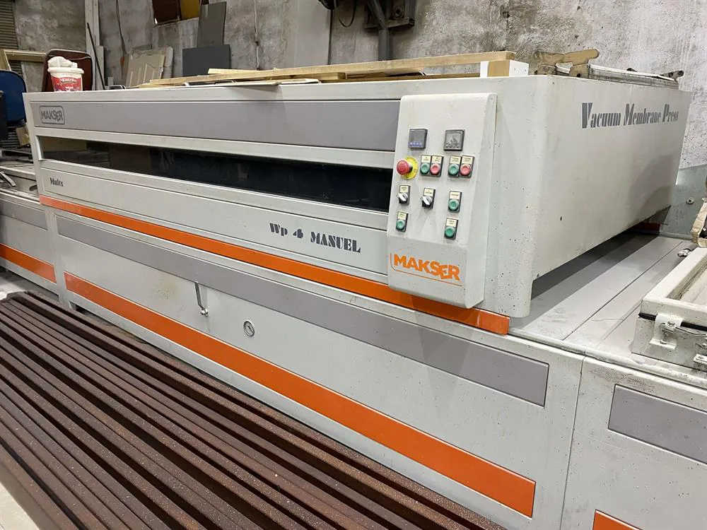 Makser Makine Multx WP 4 Otm Membran Pres Makinesi (2011) — 4/13