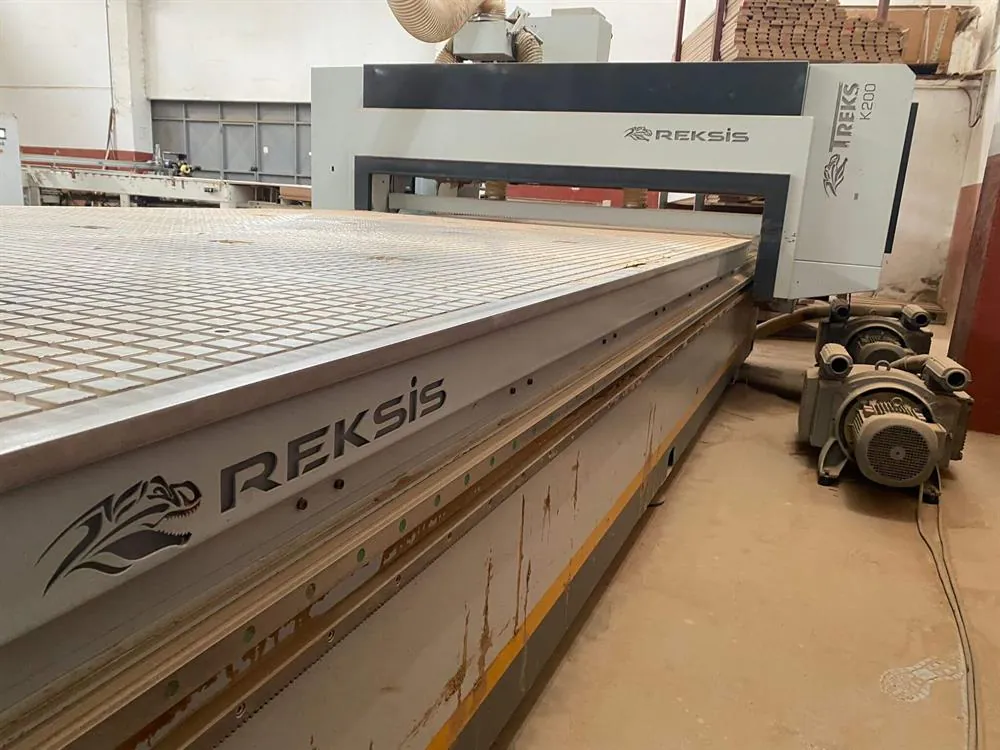 Reksis 2137 Treks K200 Düz Tabla CNC Makinesi (2021) — 9/16