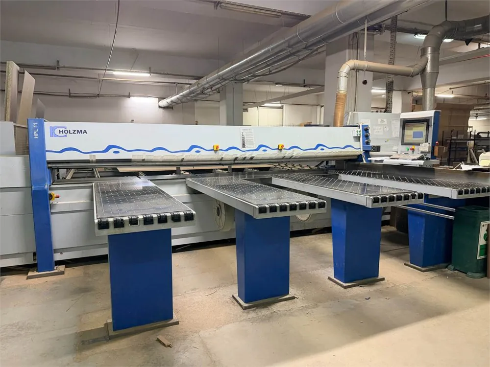 HOMAG Holzma Hpl 11 43/22 Asansörlü Arkadan Yüklemeli Panel Ebatlama Makinesi (2007) — 2/12