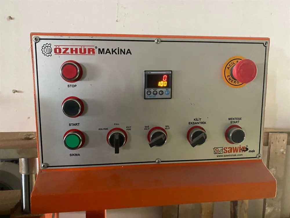 Özhür Makine Kol Kilit ve Menteşe Açma Makinesi (2015) — 3/8