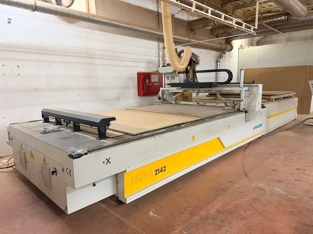 AES Nova 2142 CNC Router (2017) — 12/13