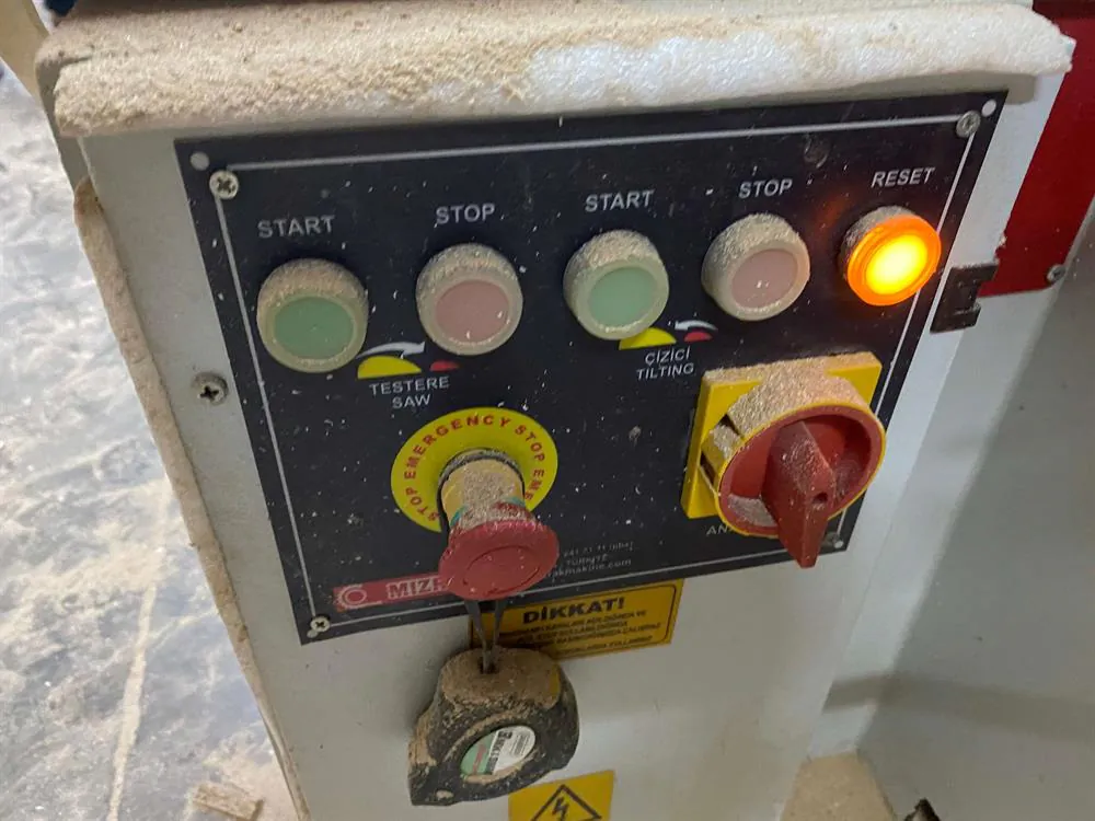 Mızrak Makine Prestij 2200 Çizicili Yatar Daire Testere (2017) — 5/5