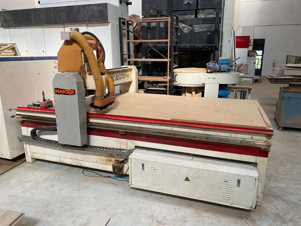Makser Makine 1325 Düz Tabla CNC Makinesi — 4/13