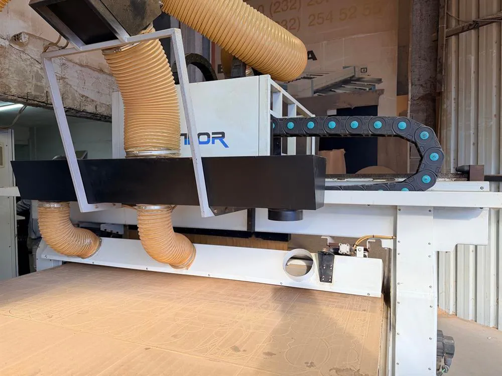 AES Raptor Cabinet 2136 CNC Nesting Makinesi (2013) — 25/25