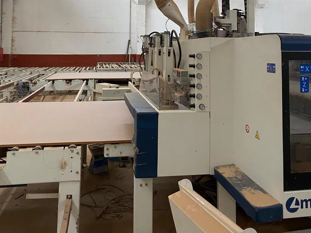 SCM Morbidelli Author M 400 Düz Tabla CNC Nesting Makinesi (2017) — 2/13