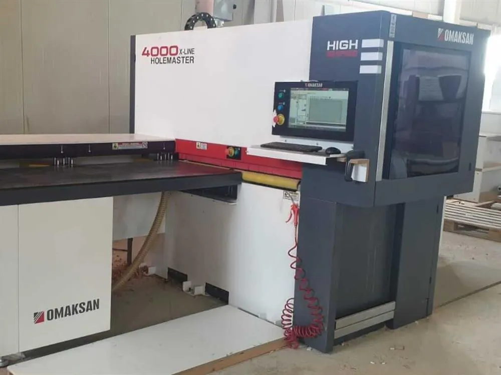 Omaksan Holemaster 4000 X-Line CNC Delik Makinesi (2021) — 2/8