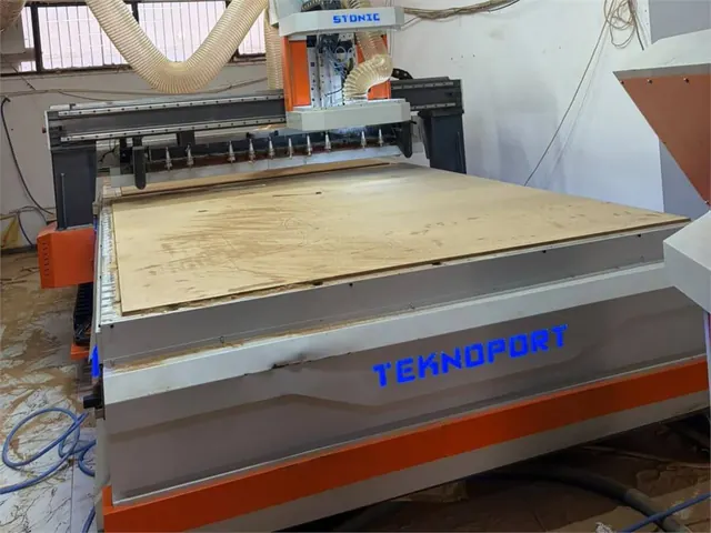 Teknoport Stonik Vega 2136 Düz Tabla CNC Makinesi (2025)