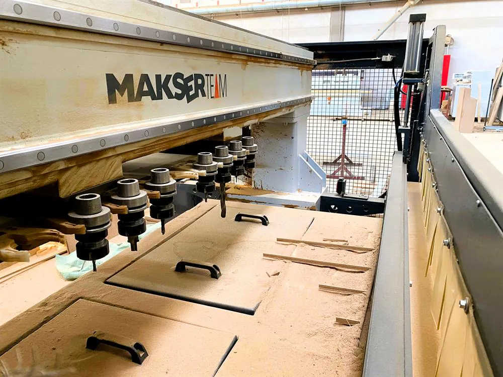 Makser Makine Proline 2136 Düz Tabla CNC Makinesi (2019) — 8/18