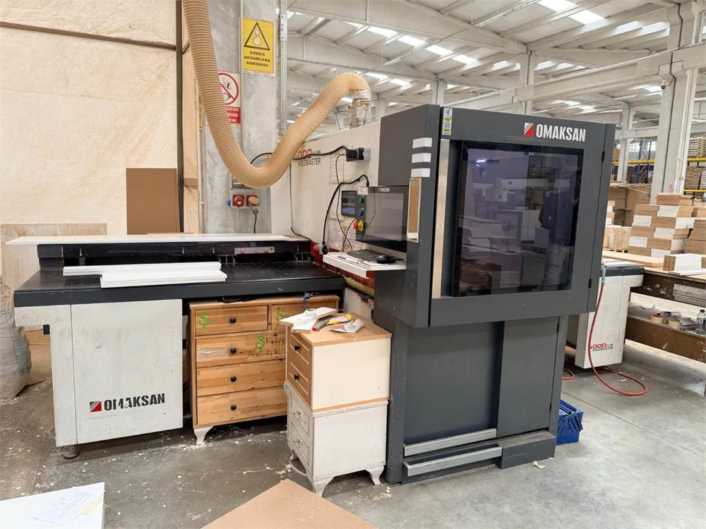 OMAKSAN 4000 X-Line Cnc Delik Makinesi (2020) — 2/12