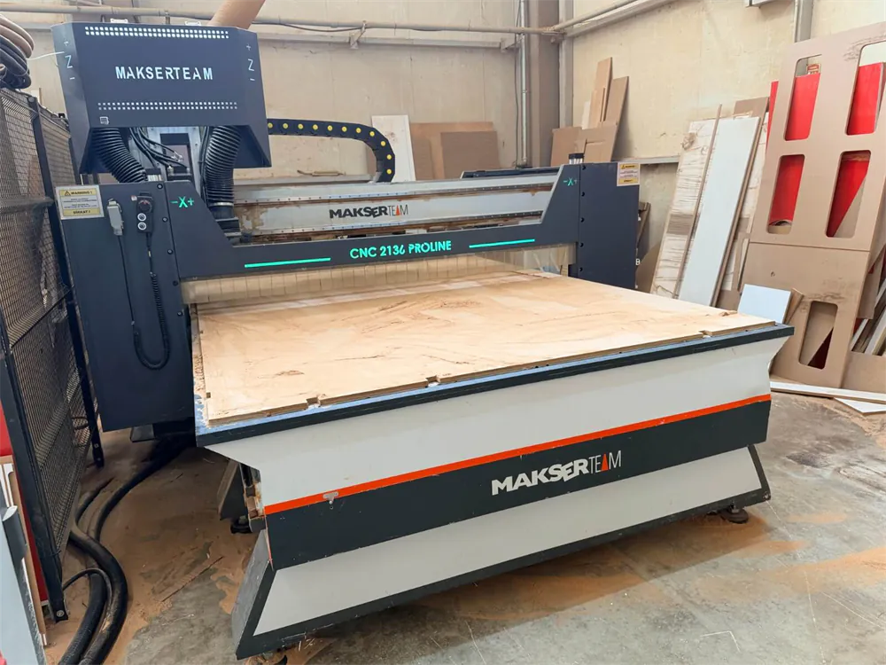 Makser Makine Proline 2136 CNC Nesting Makinesi (2019) — 3/9