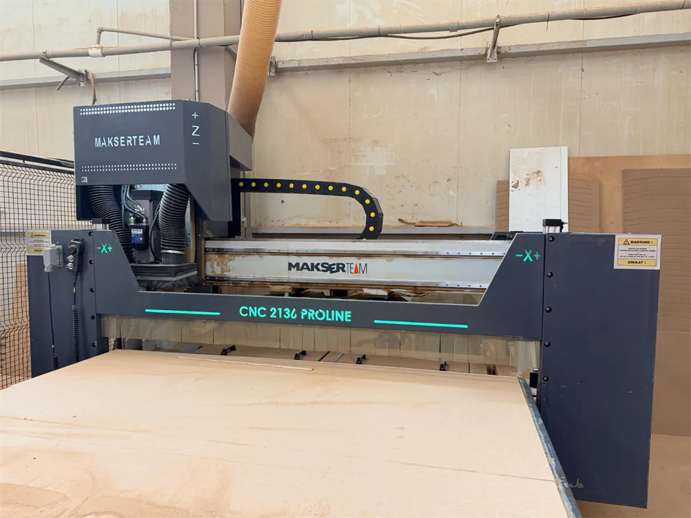 Makser Makine Proline 2136 CNC Nesting Makinesi (2019) — 4/9