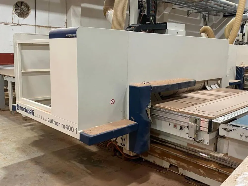 SCM Morbidelli Author M 400 Düz Tabla CNC Nesting Makinesi (2017) — 3/13