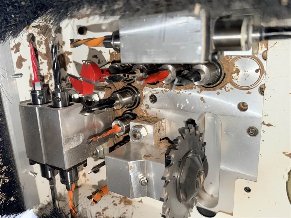 Omaksan 4000 X-Line CNC Delik Makinesi (2020) — 7/8